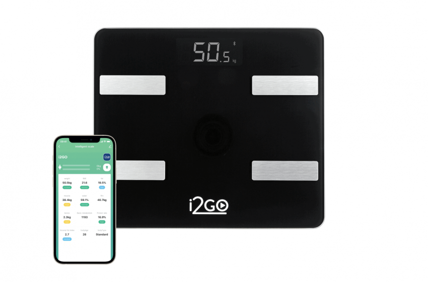  i2GO une tecnologia com saúde e lança balança inteligente de bioimpedância via APP