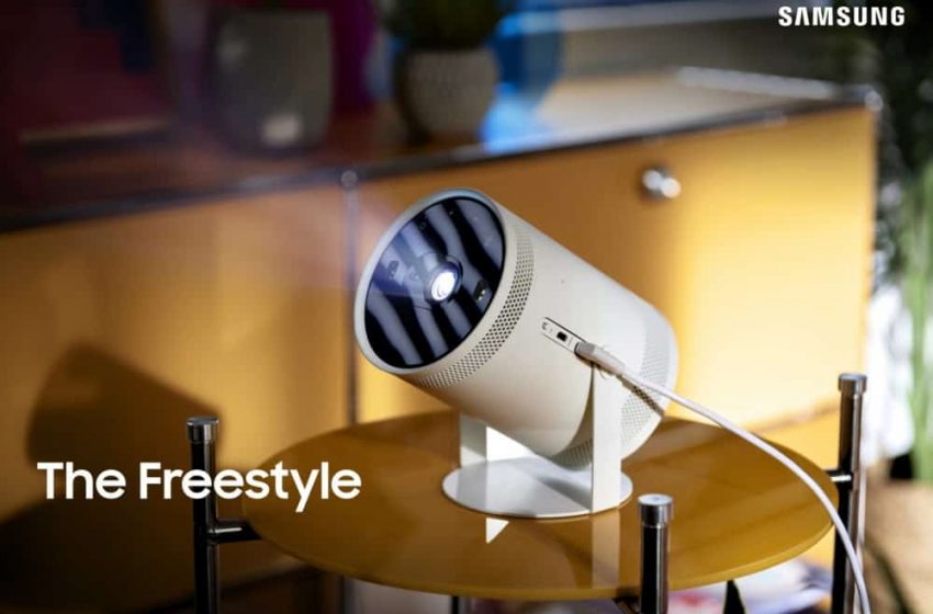  Samsung Electronics lança The Freestyle, uma tela portátil para entretenimento onde estiver