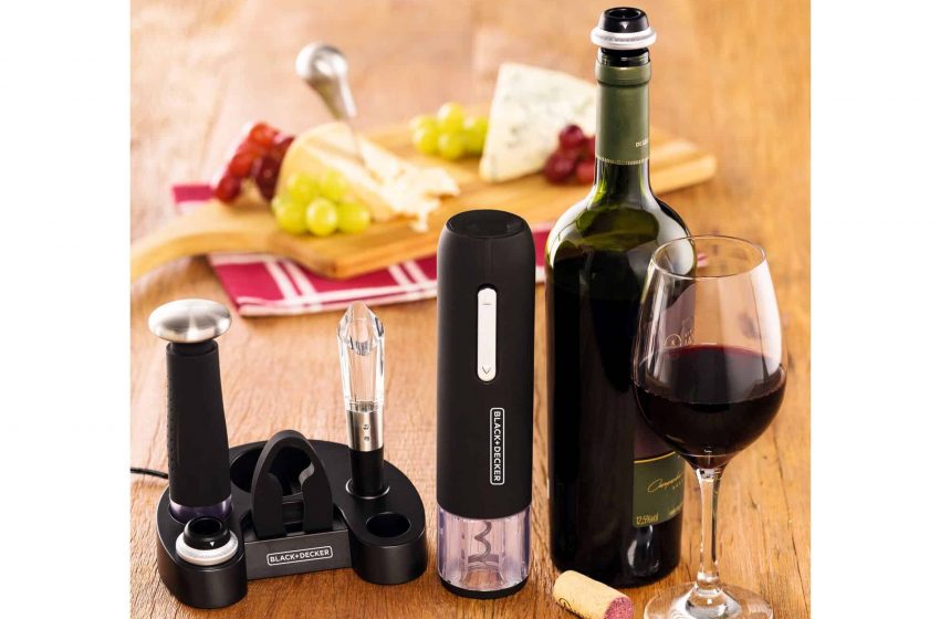  Black+Decker apresenta novo abridor de vinho