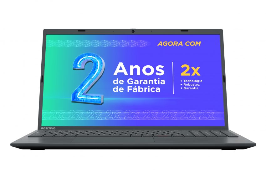  Positivo lança notebook com dois anos de garantia 